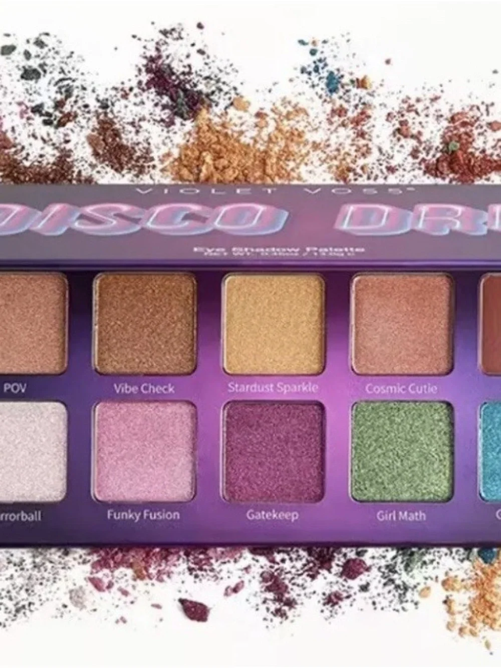 NEW Violet Voss Eyeshadow Palette - Purple, Pink, Gold, Teal, Green, Brown